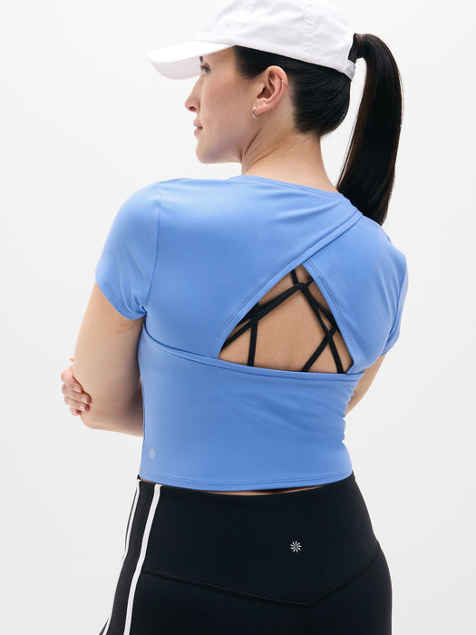 Transcend Open Back Tee