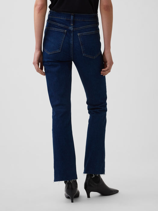 High Rise Kick Flare Jeans