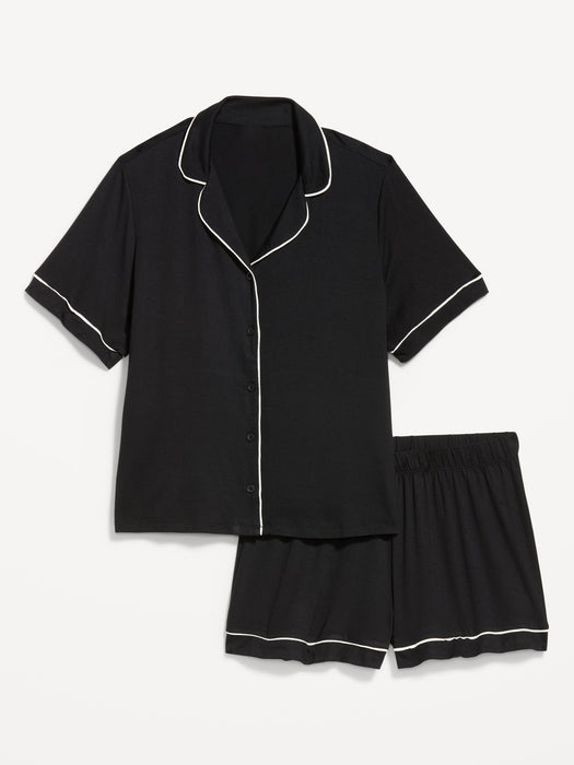 Sunday Sleep Knit Jersey Short Set