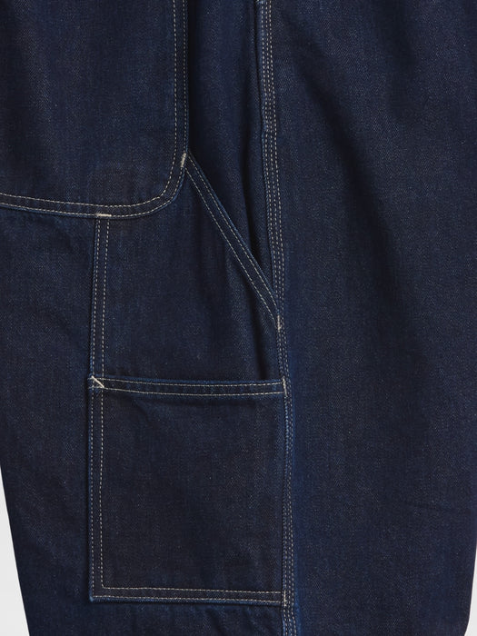 10.5" Baggy Denim Carpenter Shorts