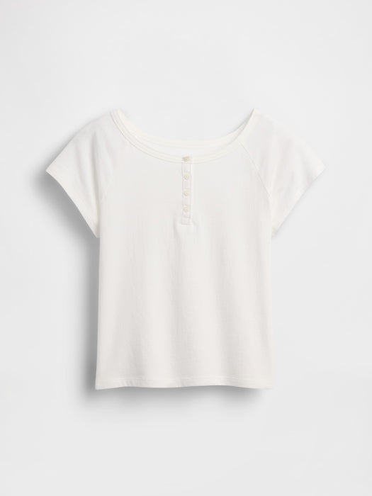 Kids Raglan Henley T-Shirt