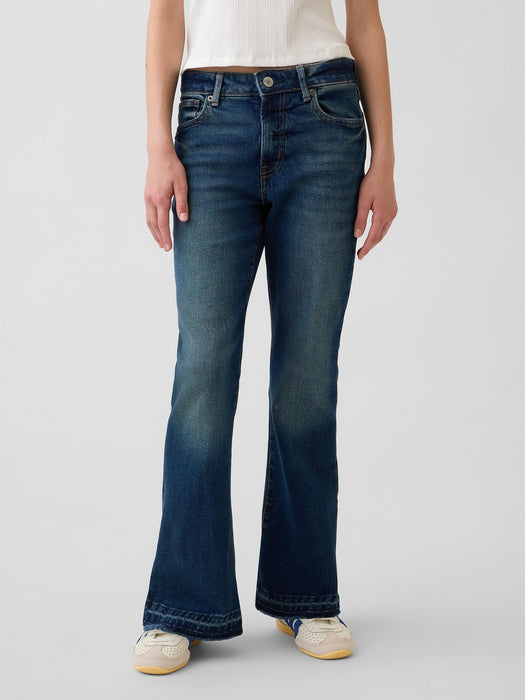 Kids High Rise '70s Flare Jeans