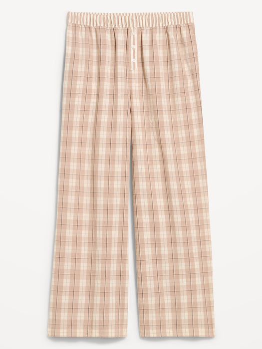 Poplin Pajama Pant