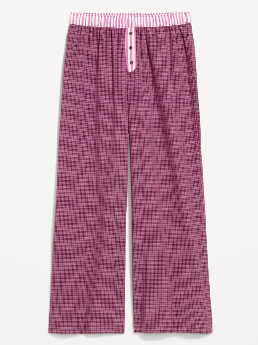 Poplin Pajama Pant
