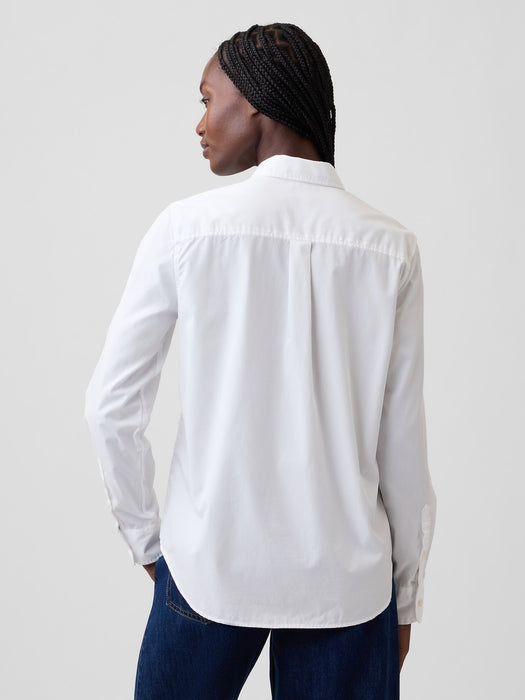 Organic Cotton Poplin Classic Shirt