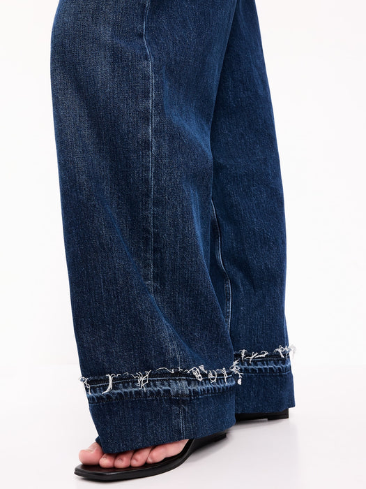 Low-Rise Baggy Wide-Leg Jeans