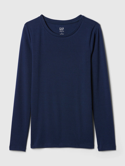 Modernes Rundhals-T-Shirt