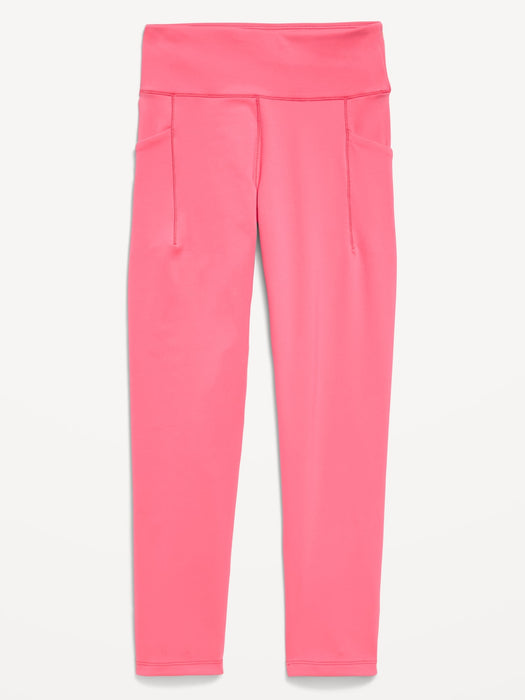 High-Waisted StudioSmooth 7/8 Leggings for Girls