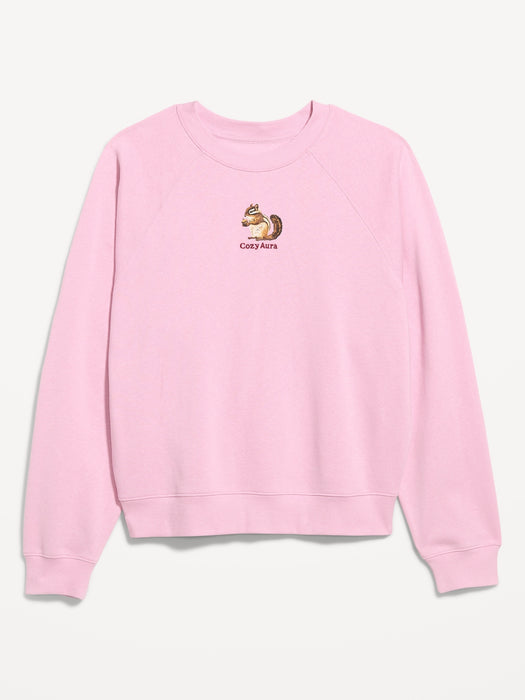Oversized Raglan Sweatshirt