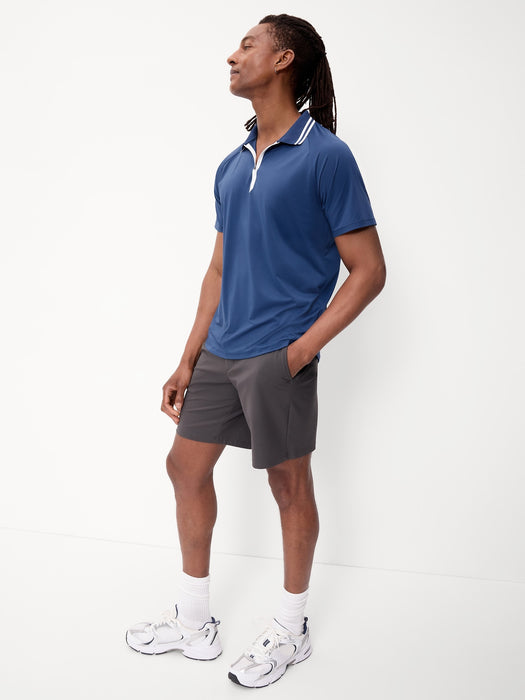 Modern Tech Zip Polo