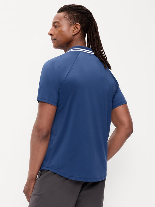 Modern Tech Zip Polo