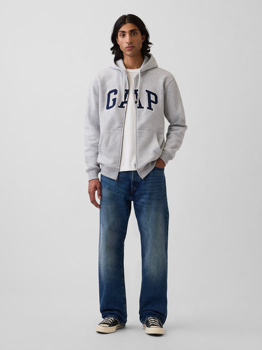 Adult VintageSoft Arch Logo Zip Hoodie — GAP (International)