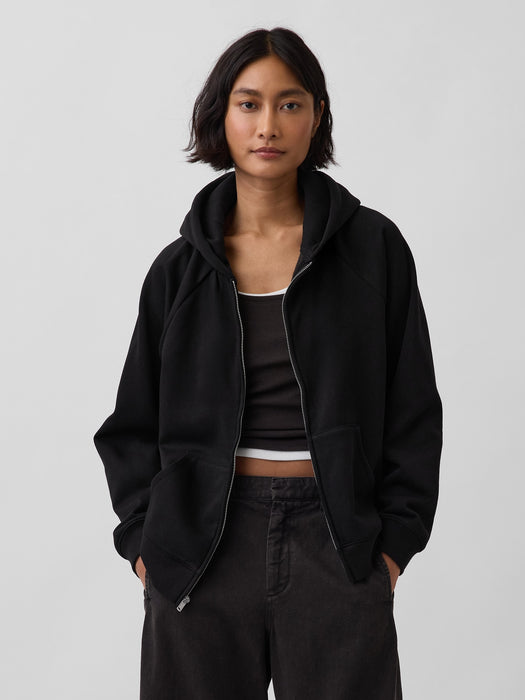 VintageSoft Zip Hoodie