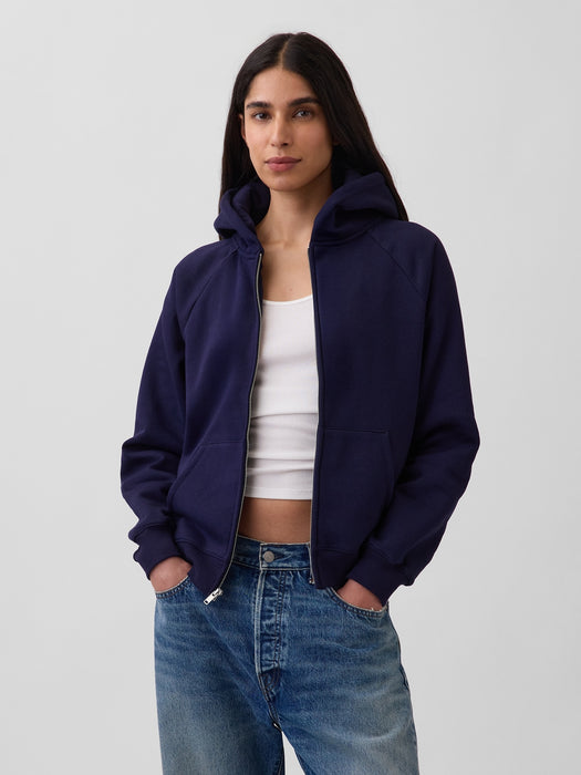 VintageSoft Zip-Hoodie