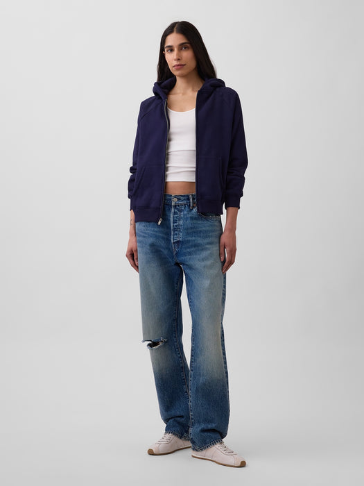 VintageSoft Zip-Hoodie