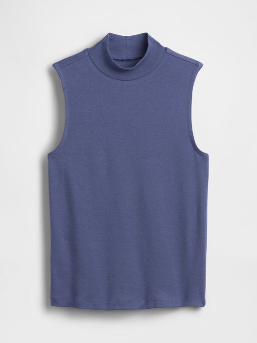 Modern Mockneck Tank Top