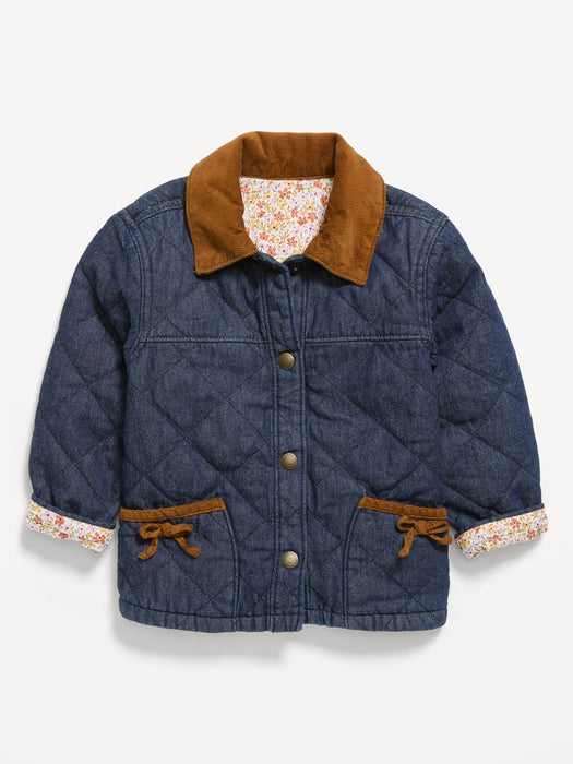 Denim Barn Jacket for Toddler Girls