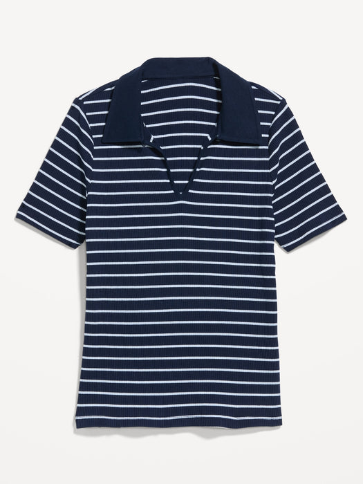 Keyhole Polo Top