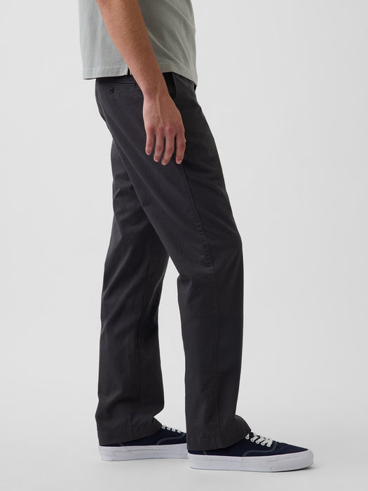 Modern Straight Khakis