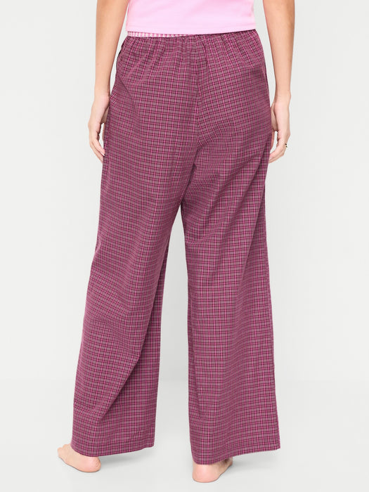 Poplin Pajama Pant