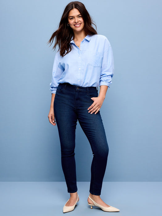 High-Waisted Wow Super-Skinny Jeans