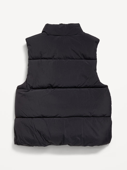 Frost-Free Water-Resistant Puffer Vest for Boys