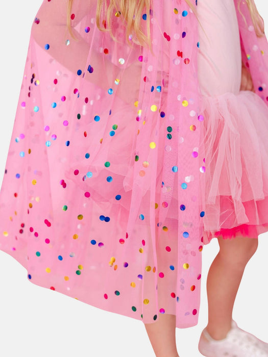 Sweet Wink Confetti Cape