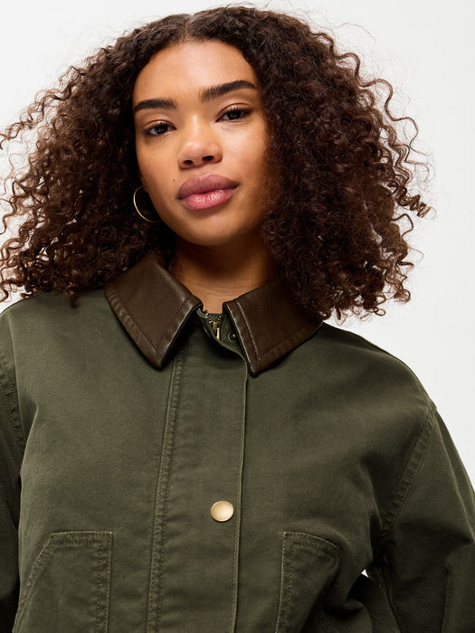 Cropped Barn Jacket