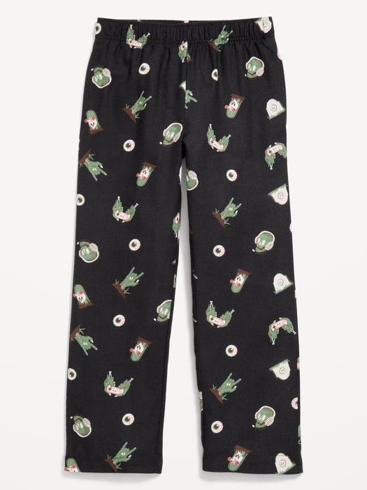 Printed Flannel Pajama Pants for Boys