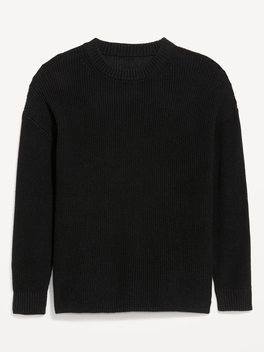 Seaside Cotton Shaker Oversized Tunic Sweater