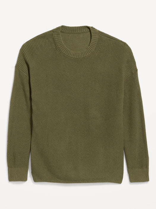 Seaside Cotton Shaker Oversized Tunic Sweater