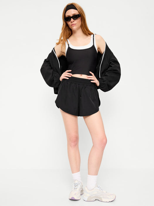 PowerSoft Layered Longline Bra