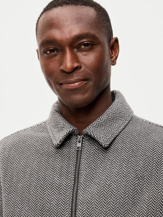 Relaxed Harrington Jacket