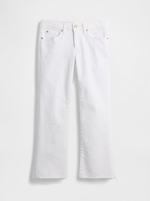Low Rise Long & Lean Crop Jeans