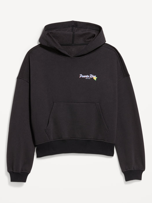 Oversized Pullover Graphic Hoodie Sweatshirt