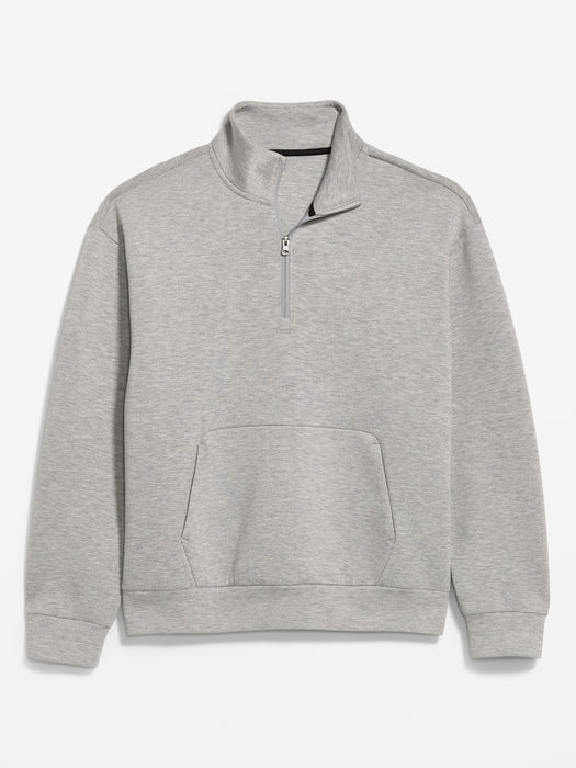 Bounce Fleece Oversized Half-Zip Pullover