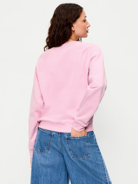 Oversized Raglan Sweatshirt