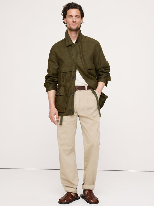 Archive Reissue Straight Pleated Chino