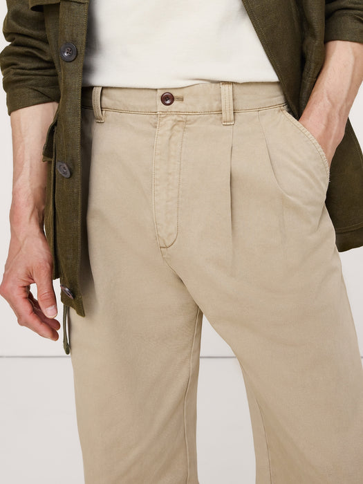 Archive Reissue Straight Pleated Chino