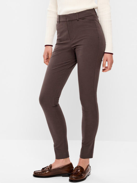 High-Waisted Pixie Skinny Ankle Pants
