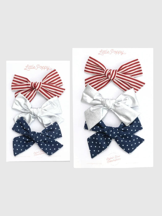 The Lauren Bow Clip Set