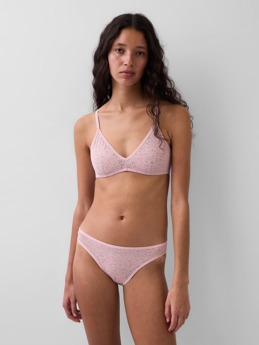 Softest Lace Plunge Bralette
