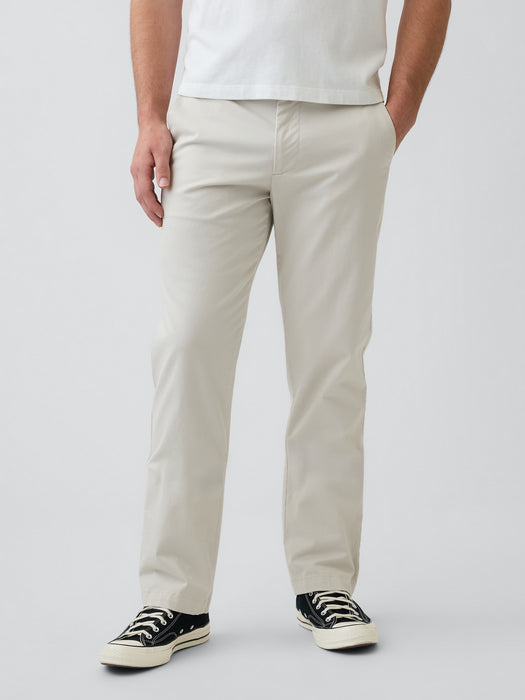 Modern Straight Khakis