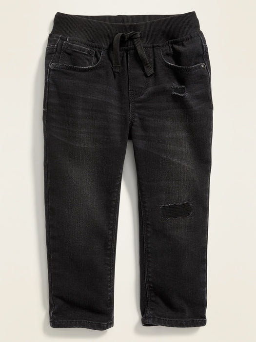 360° Stretch Pull-On Skinny Jeans for Toddler Boys