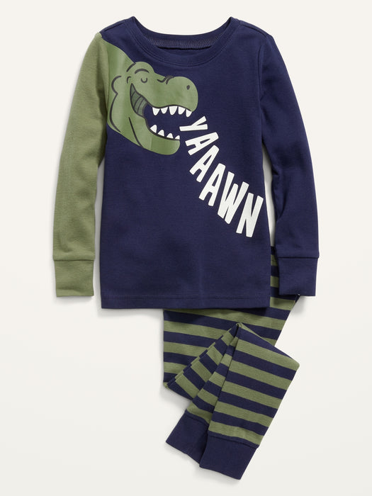 Unisex Schlaf-Set mit Grafik für Kleinkinder & Babys
