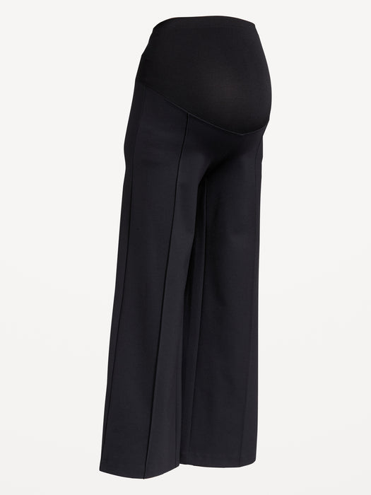Maternity Full-Panel Stevie Wide-Leg Pants