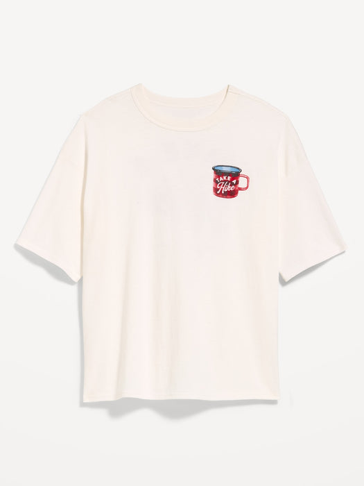 Crew-Neck Graphic T-Shirt