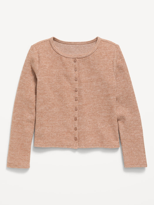 CozePlush Cardigan Sweater for Girls