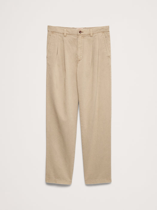 Archive Reissue Straight Pleated Chino