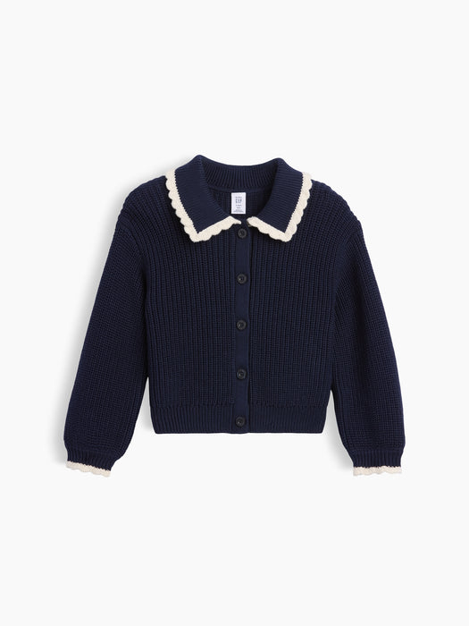 Baby & Toddler Collared Cardigan Sweater